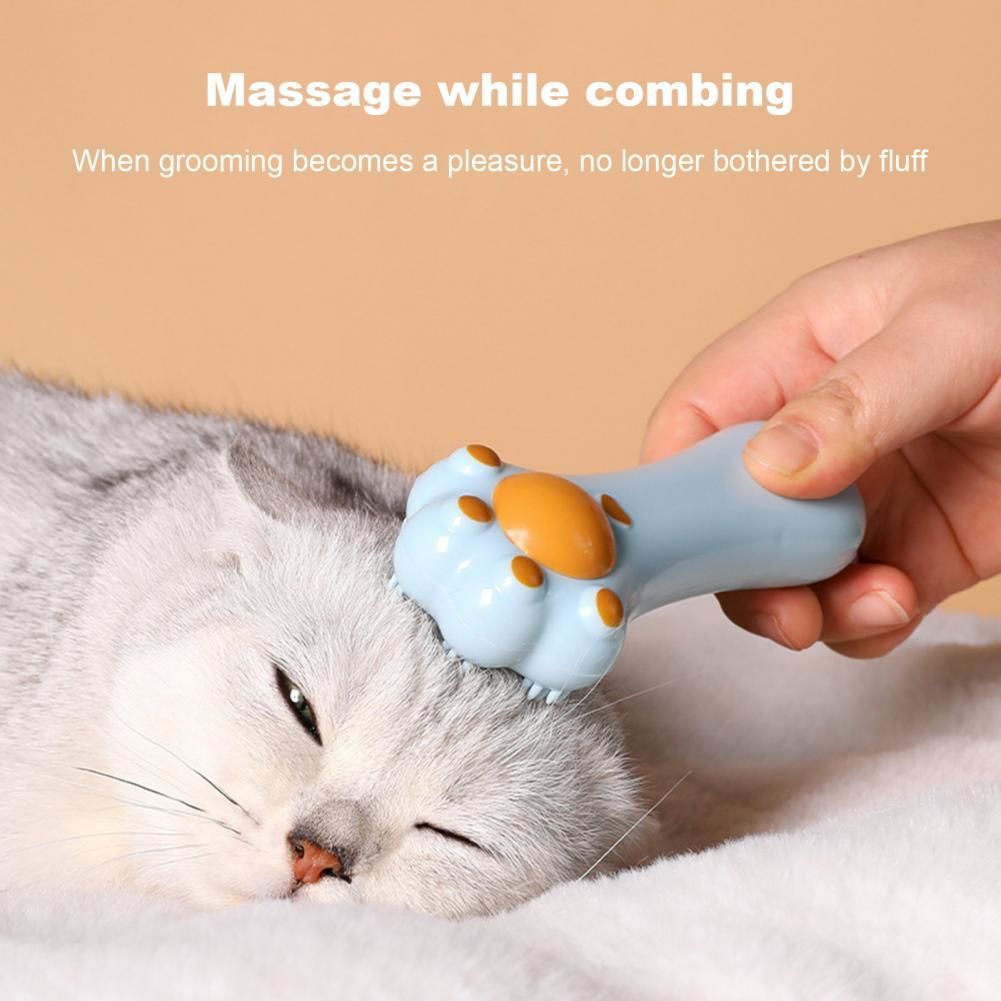 Cartoon Design Cat Toy Dual-purpose Cat Massage Comb Clean Mouth Cat Toys For Dental Care Digestion Promotion Pet Accessory