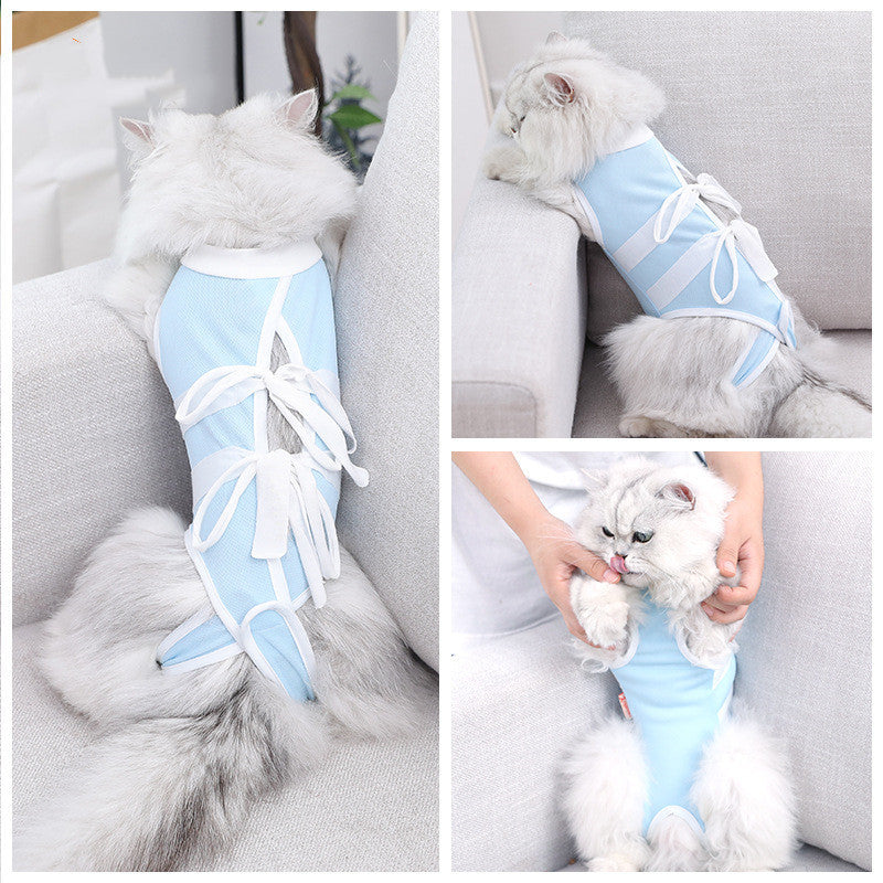 Cat Clothes Summer Clothes Thin Pet Care Suit