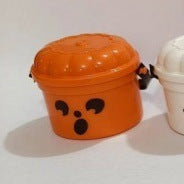 Halloween Pumpkin Bucket Straw Mouthpiece Decoration Props Dust Protection Cap